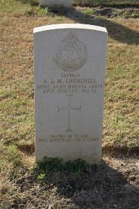 Ismailia War Memorial Cemetery - Churchill, Arthur Lindsay Maury